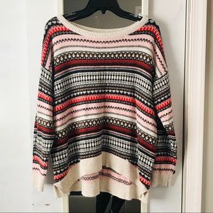 Knit sweater